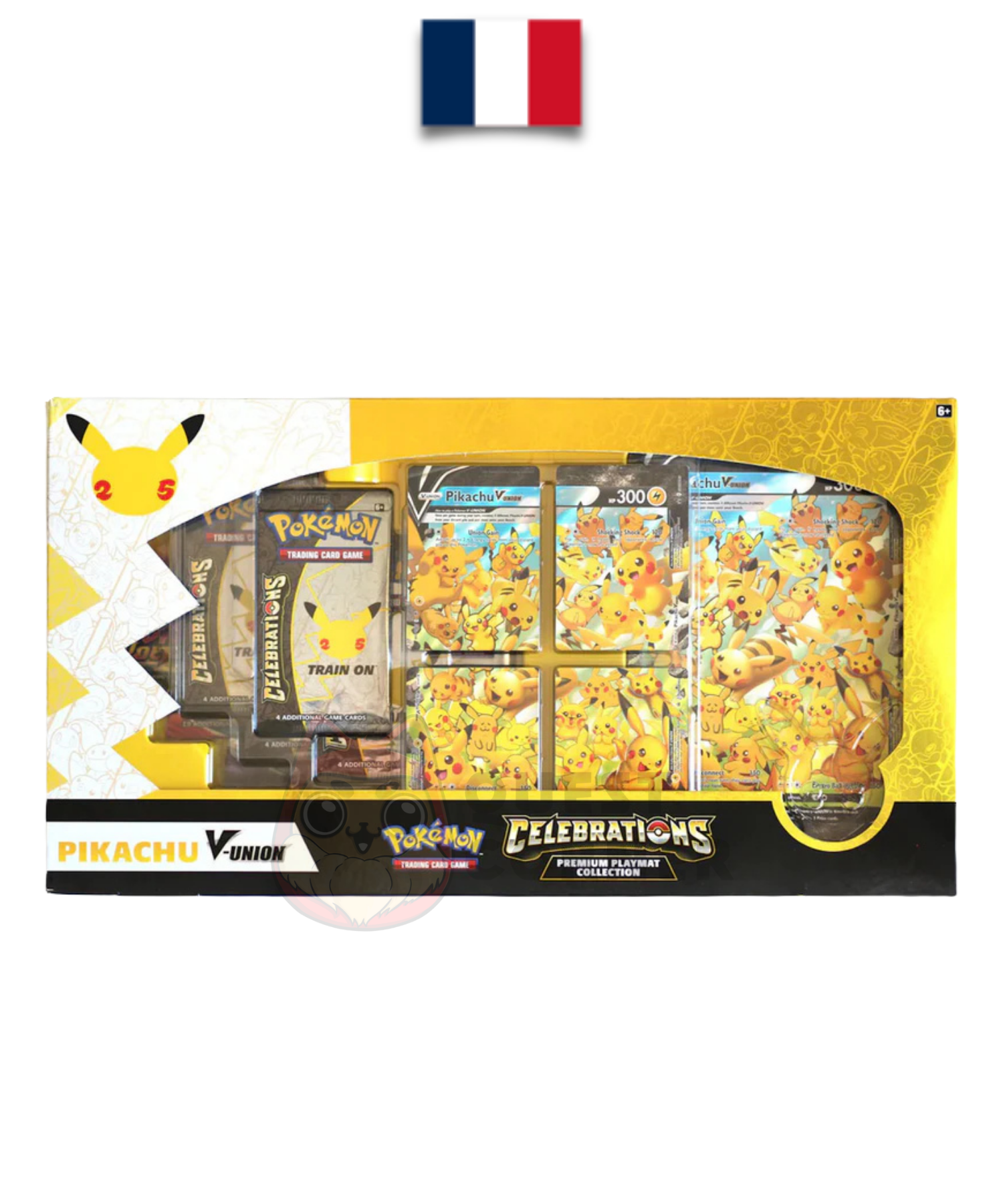 Coffret Pokémon - Pikachu V-Union Premium + Playmat – Célébrations 25 Ans – Scellé - Quest Corner