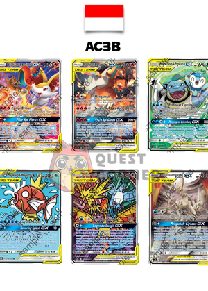 Display Pokémon – Soleil & Lune Tag Team Collection - AC3b – Indonésien - Quest Corner