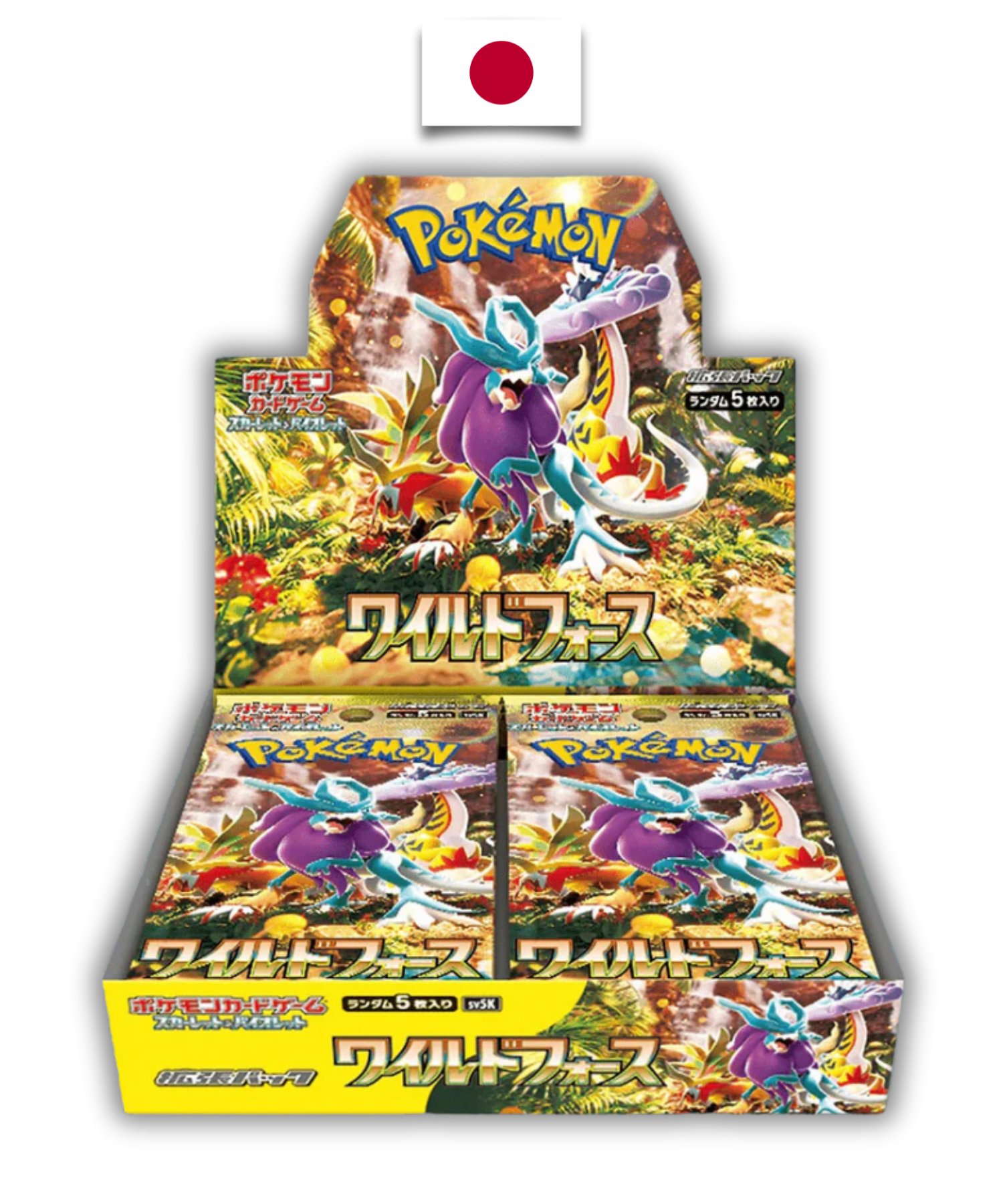 Display Pokémon - Wild Force - SV5k - Shrink - Japonais - Quest Corner