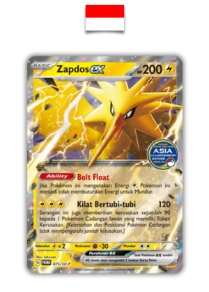 Carte Pokémon – Électhor Scellé 075/SV-P Promo – Indonésien - Quest Corner