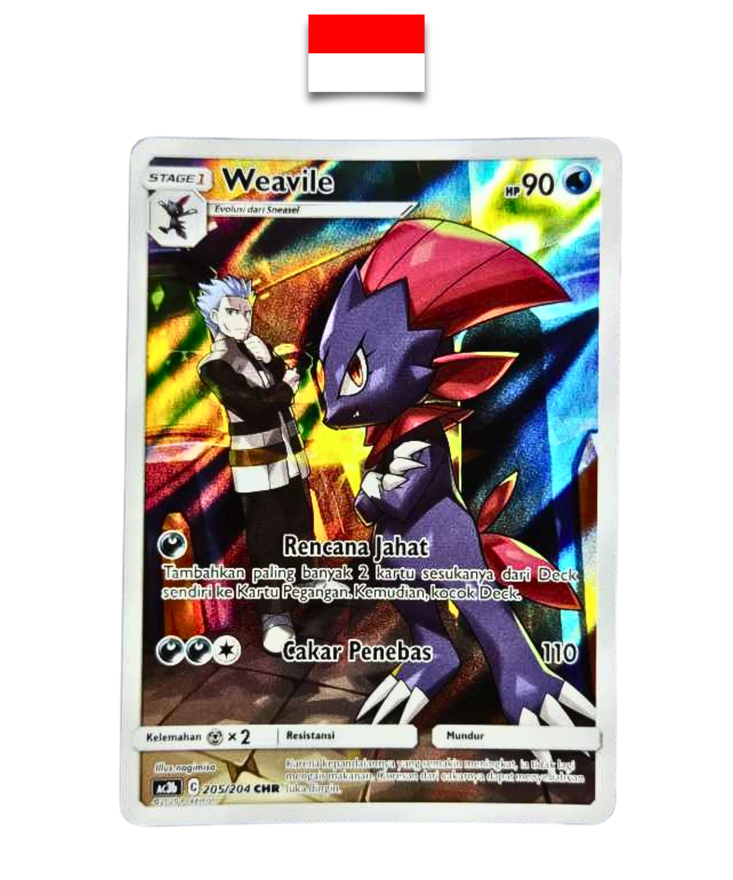 Carte Pokémon – Dimoret 205/204 CHR – AC3b – Indonésien - Quest Corner