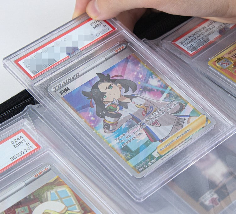 Accessoires TCG – Binder Zip noir pour cartes gradées PSA – Sanseking - Quest Corner