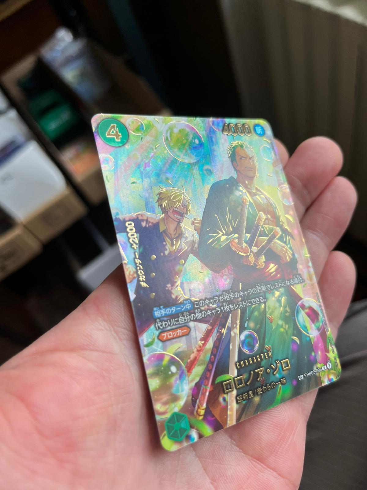Carte One Piece – Roronoa Zoro PRB02-006 – SP – OP14 – Japonais - Quest Corner