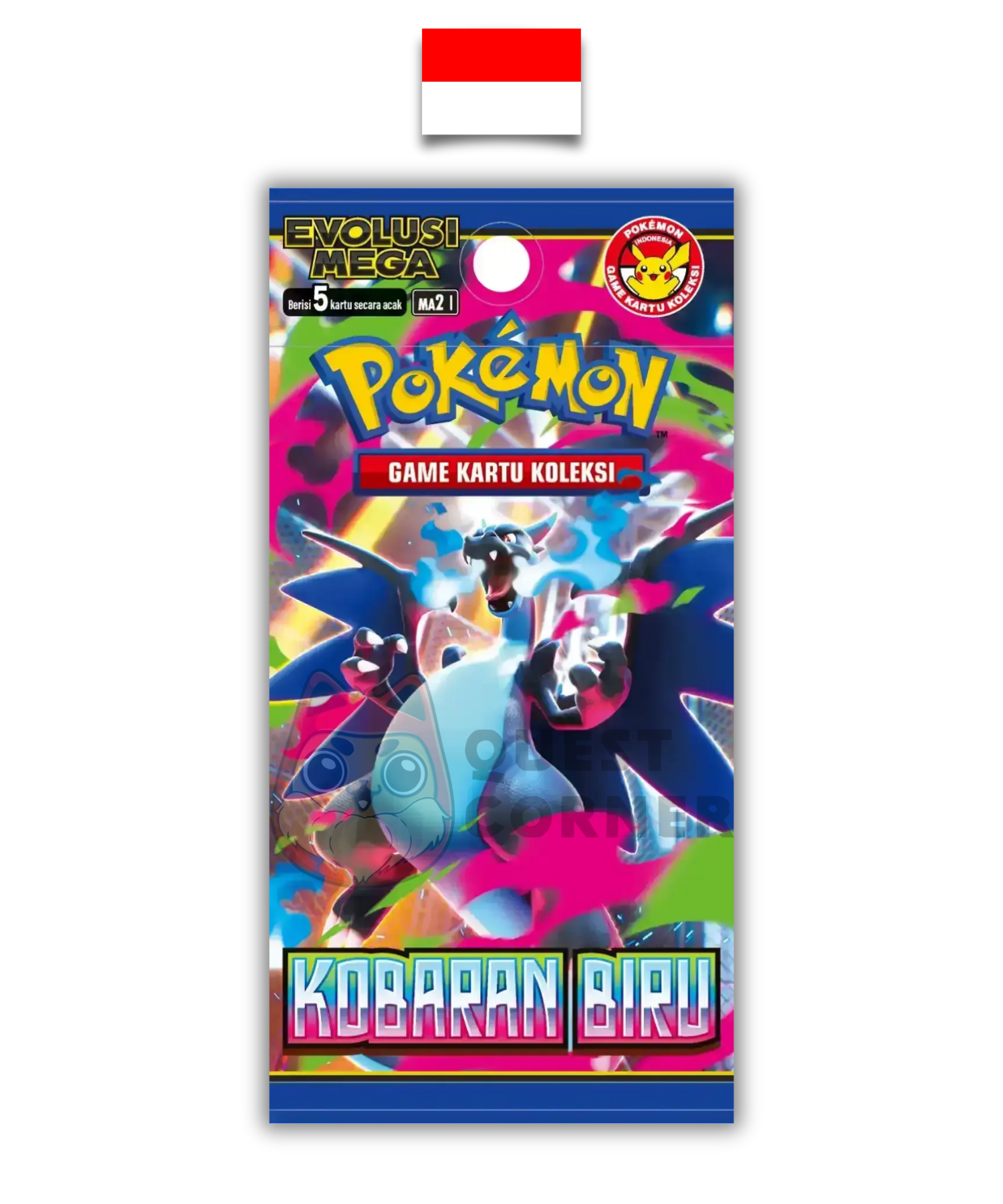 Booster Pokémon - Inferno X - Kobaran Biru - Ma2 - Indonésien - Quest Corner