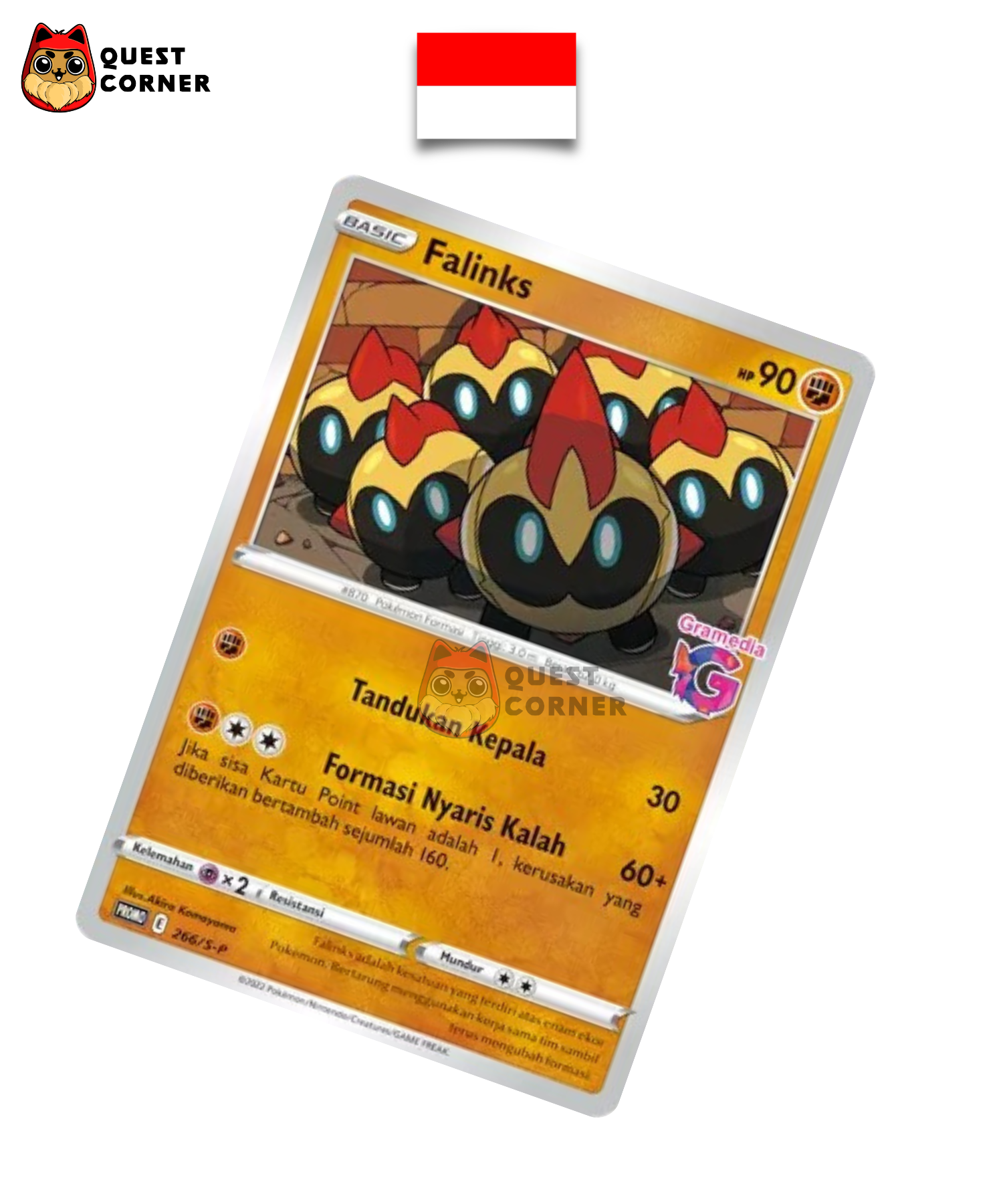 Carte Pokémon Hexadron 266/S-P Promo Gramedia en indonésien