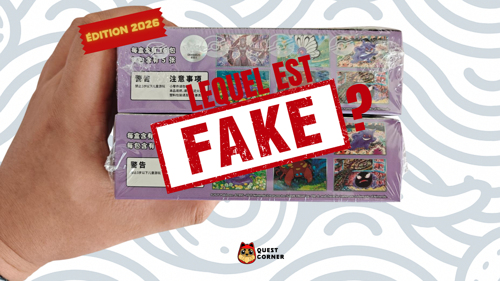 Comment repérer une fausse carte Pokémon ? Guide complet (FR, Japonais, Chinois, Coréen, Indonésien) - Quest Corner