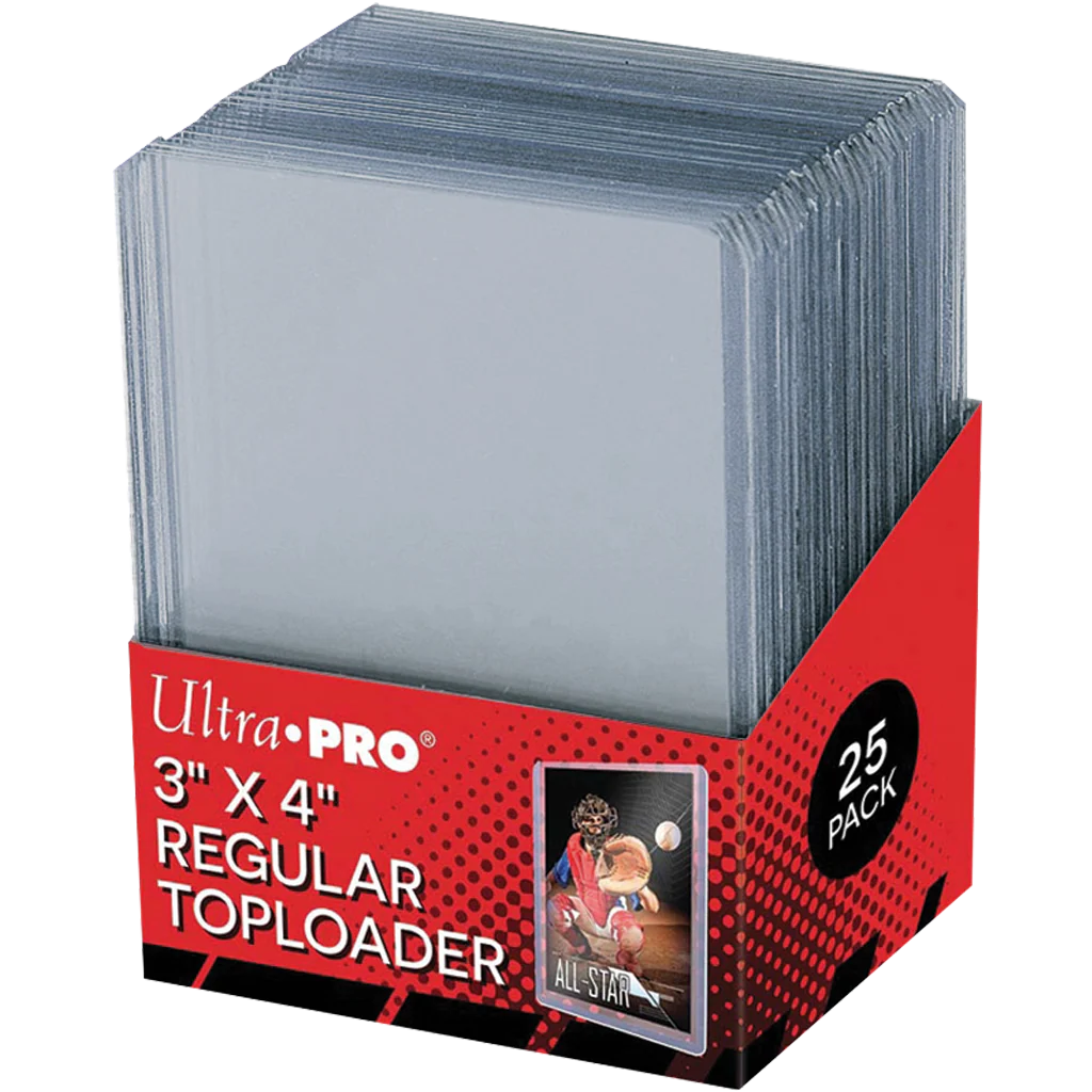 TCG Accessories – Ultra Pro Toploaders 3x4 (25 pieces, 35pt) – Standard