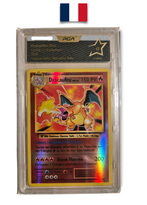 Carte Gradée Pokémon – Dracaufeu 11/108 Reverse – PCA Gallery – Français - Quest Corner