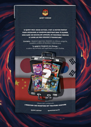Pokémon Mystery Box - Quest Pack: Asian Edition V2 - Advanced - Quest Corner