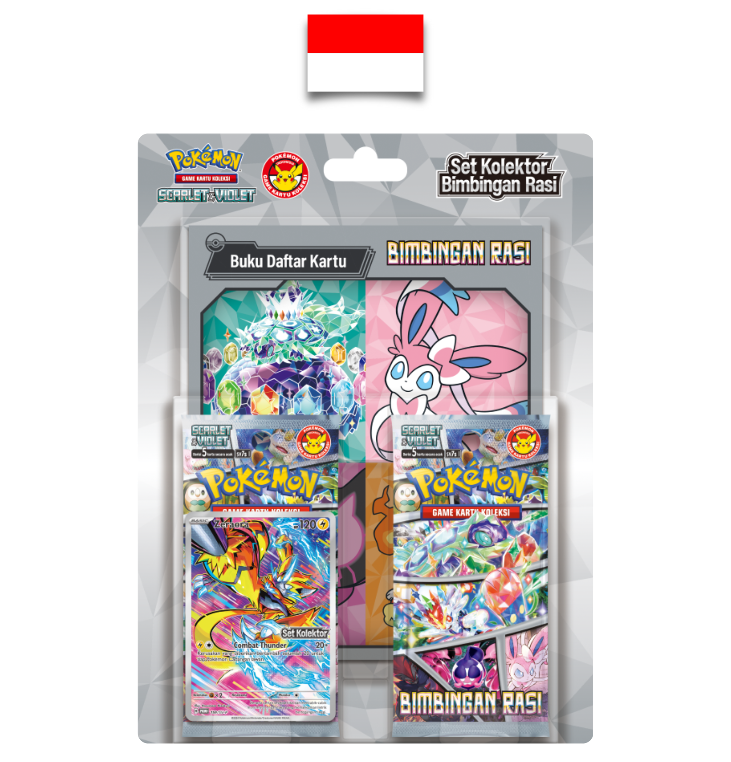 Set Zeraora Kolektor Pokémon - Bimbingan Rasi – 150/SV-P - Indonesian