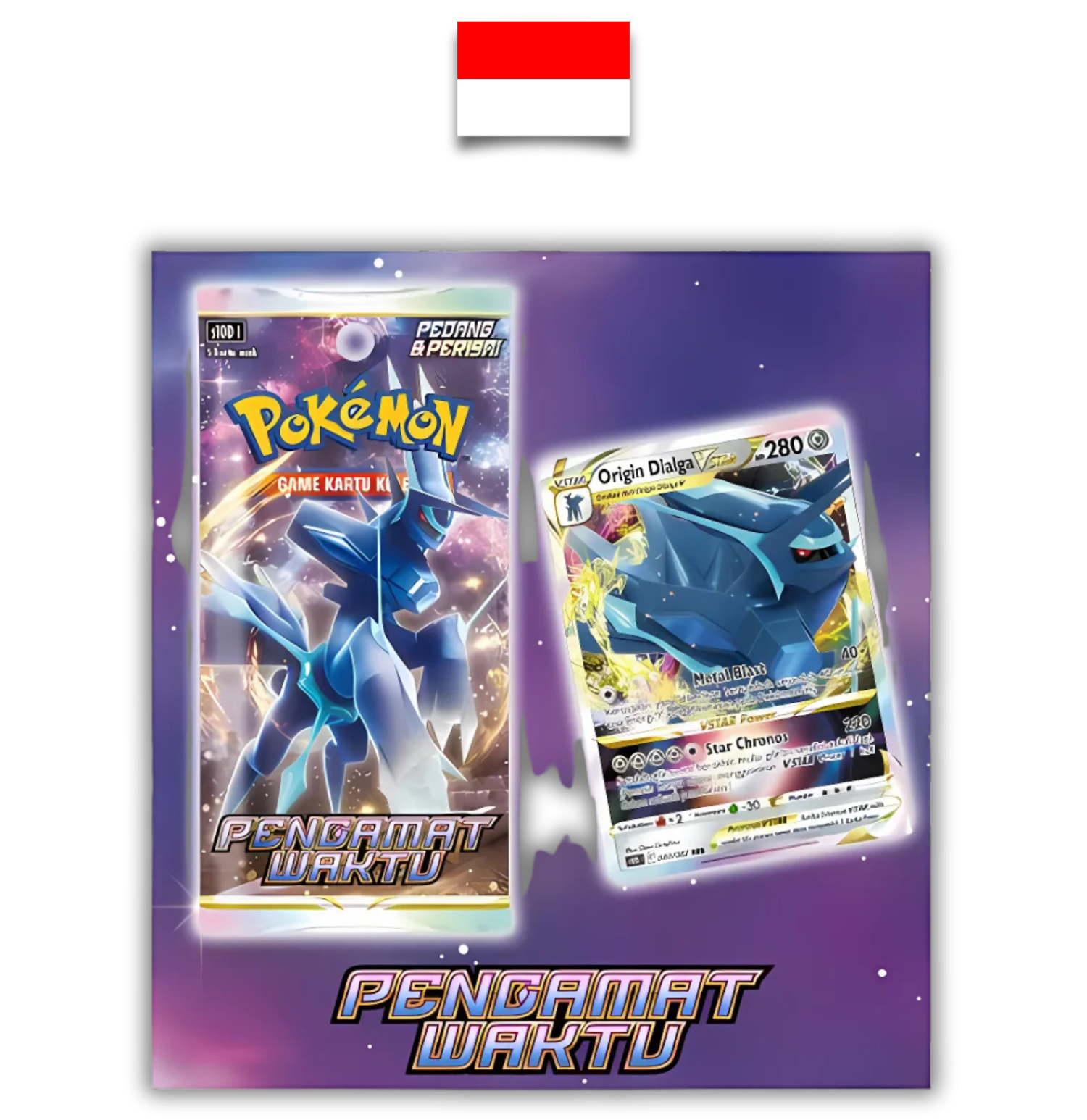 Display Pokémon Pengamat Waktu (S10D) – Indonésien