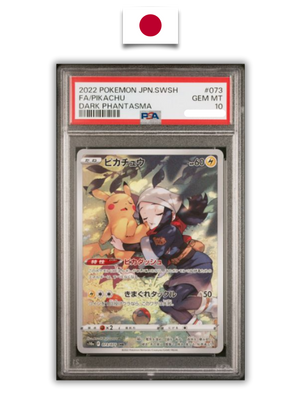 Carte Gradée Pokémon – Pikachu CHR S10a – PSA 10 – Japonais - Quest Corner