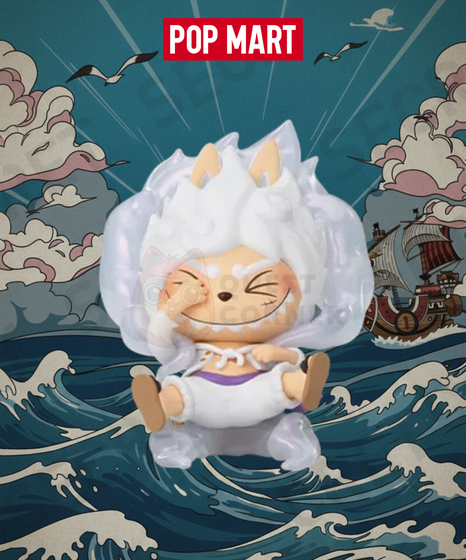 Blind Box One Piece – Labubu x One Piece – Pop Mart - Quest Corner