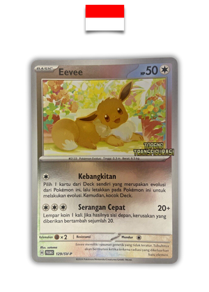 Carte Pokémon – Evoli Topeng 129/SV-P – Indonésien - Quest Corner