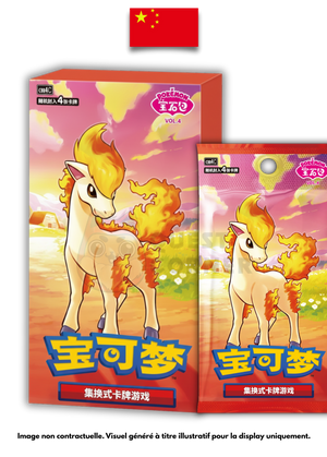 Pokémon Display Box – Gem Pack Vol.4 – Simplified Chinese - Quest Corner