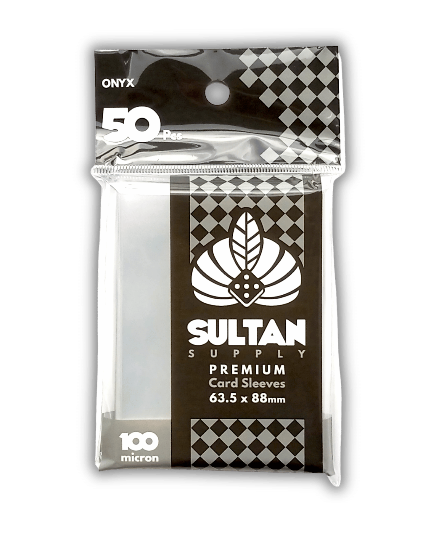 Accessoires TCG – Sultan Sleeve Onyx (x100) – 50 Microns