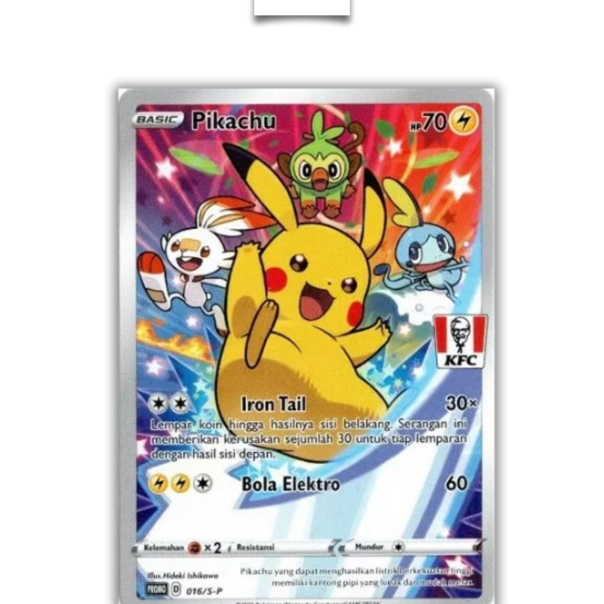 Pikachu KFC 016/S-P – Indonésien - Quest Corner