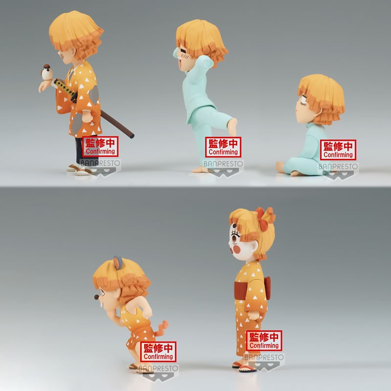 Figurine Zenitsu Agatsuma – Demon Slayer Kimetsu no Yaiba – World Collectable Figure – Banpresto - Quest Corner