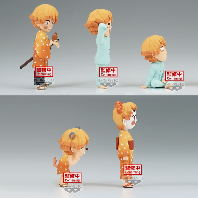 Figurine Zenitsu Agatsuma – Demon Slayer Kimetsu no Yaiba – World Collectable Figure – Banpresto - Quest Corner