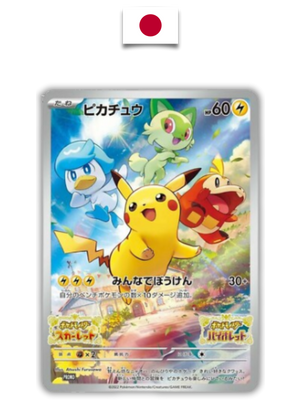 Carte Japonaise Pikachu Scarlet Violet Promo unsealed 001/SV-P - Quest Corner