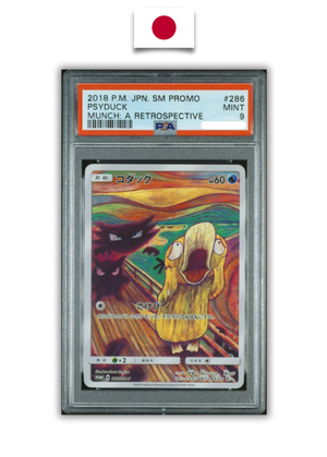 Carte Gradée Pokémon – Psykokwak Munch PROMO – PSA 9 – Japonais - Quest Corner