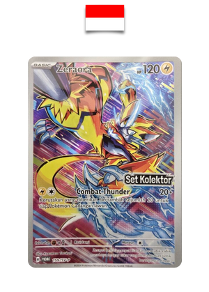 Carte Pokémon – Zeraora stamp unsealed 159/SV-P – Indonésien - Quest Corner