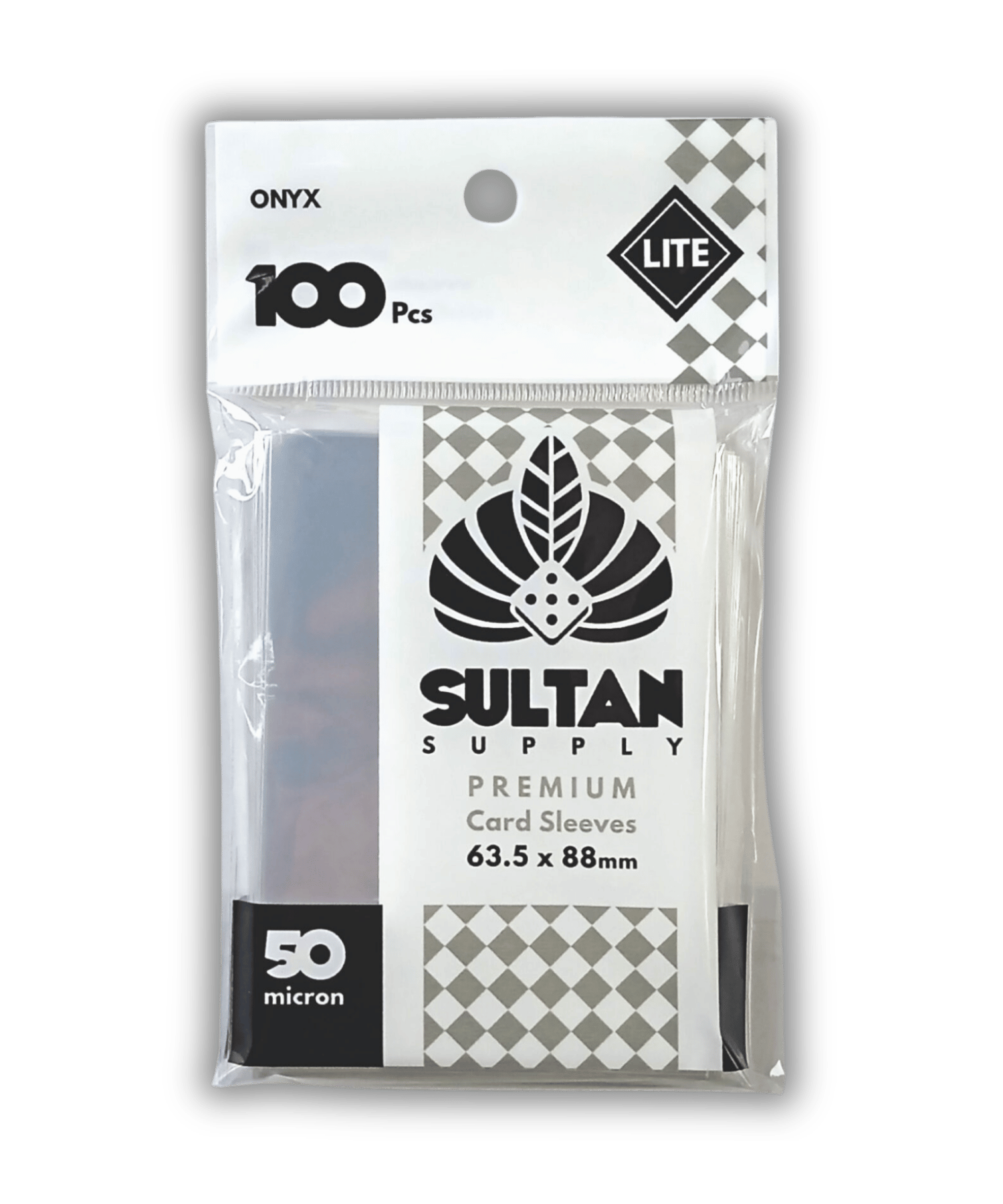 Accessoires TCG – Sultan Sleeve Onyx (x100) – 50 Microns - Quest Corner