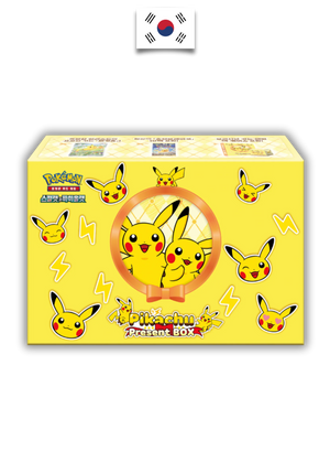 Coffret Pokémon – Pikachu Present Box Exclusif – SV8 – Coréen - Quest Corner