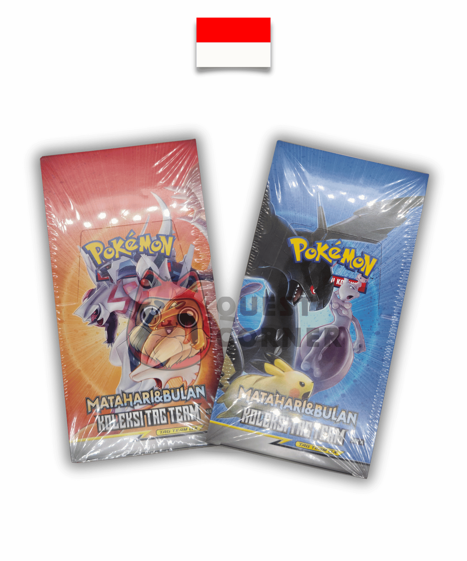 Bundle Pokémon – Soleil & Lune Tag Team : Zekrom & Pikachu + Dracaufeu & Reshiram - Quest Corner