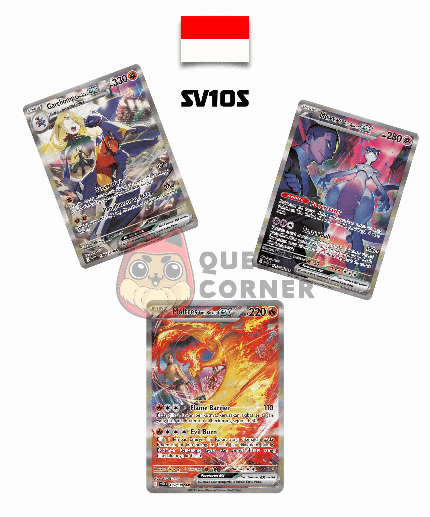 Display Pokémon – Team Rocket SV10s – Indonésien - Quest Corner