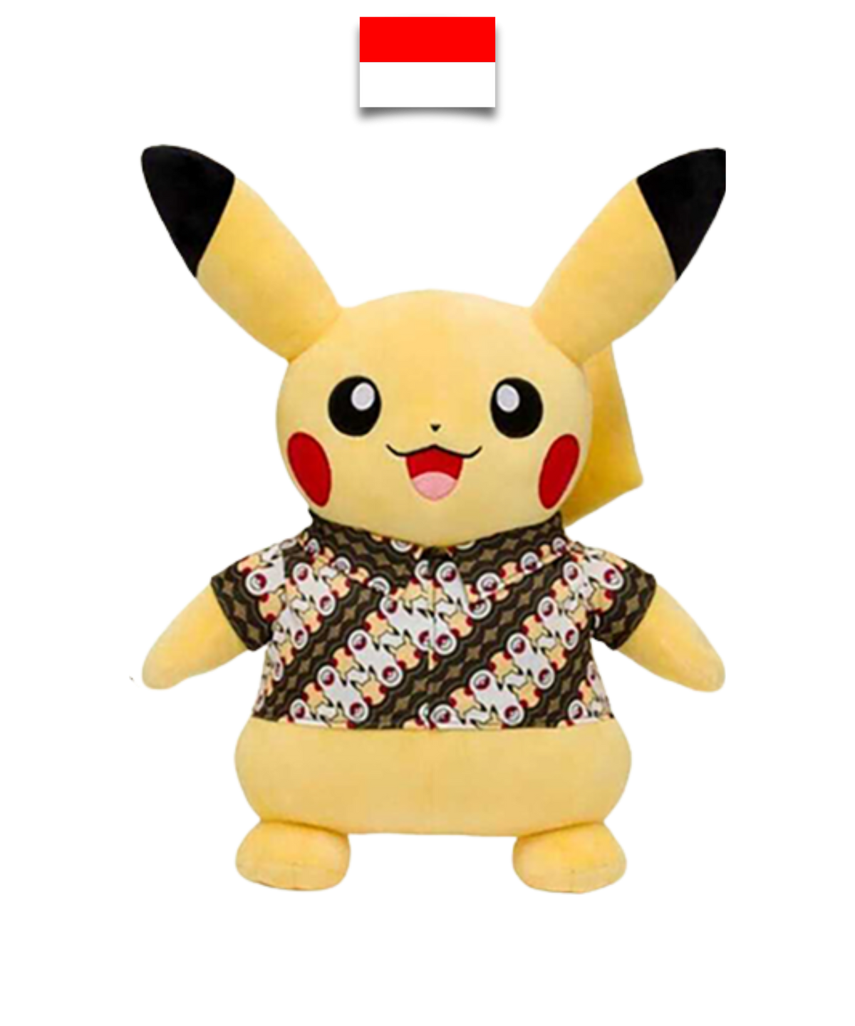 Pokémon Plush – Pikachu Batik Pokéball #1 – Exclusive Edition