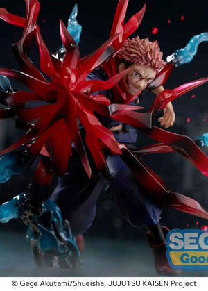 Figurine Yuji Itadori Black Flash – Jujutsu Kaisen – Luminasta – SEGA - Quest Corner