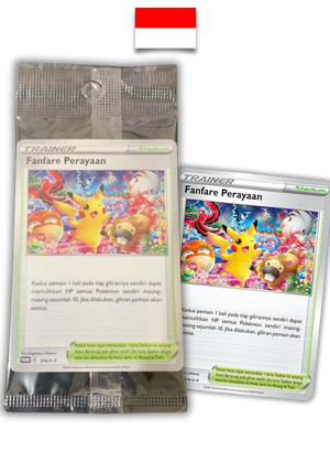 Pokémon Card – Fanfare Perayaan 374/S-P Promo – Indonesian - Quest Corner