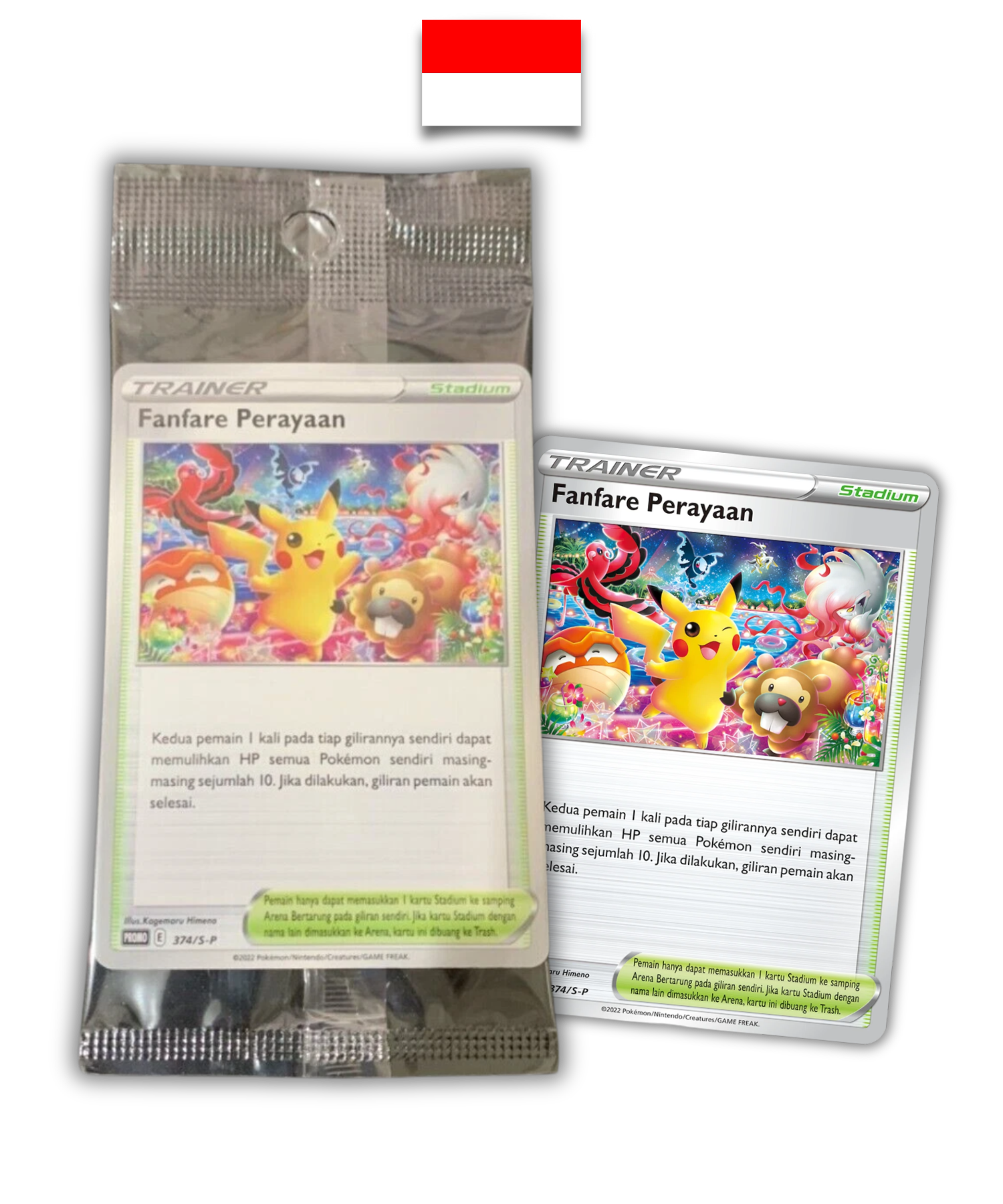 Pokémon Card – Fanfare Perayaan 374/SP Promo – Indonesian
