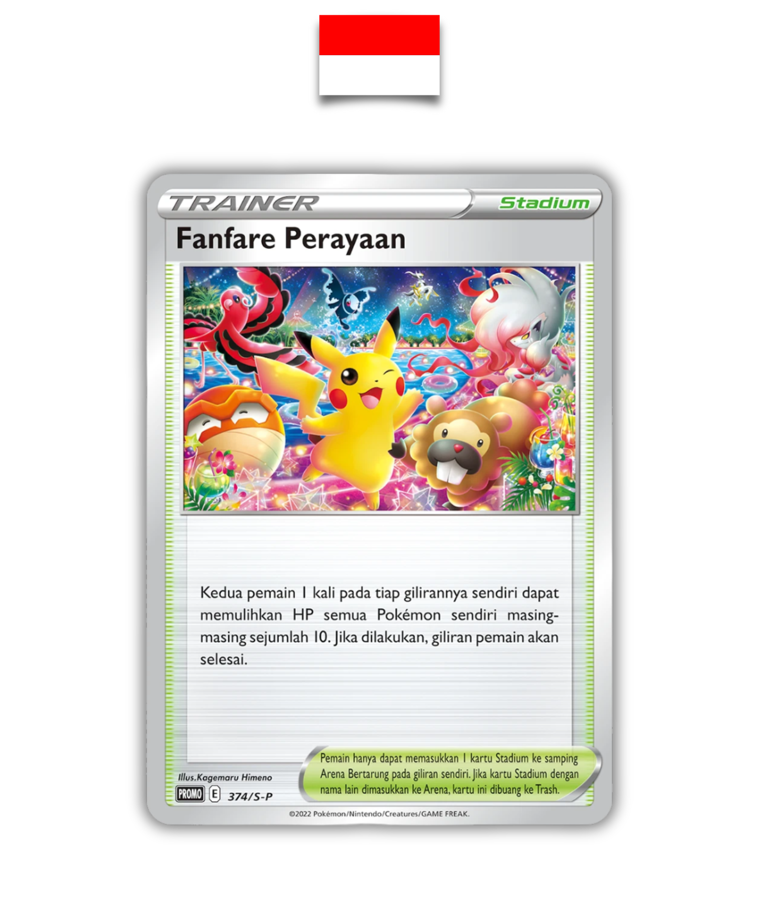 Pokémon Card – Fanfare Perayaan 374/SP Promo – Indonesian