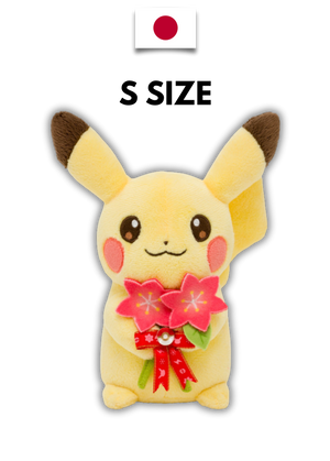 Peluche Pokémon – Pikachu "For You!" avec Bouquet de Gracidea – Japonais - Quest Corner