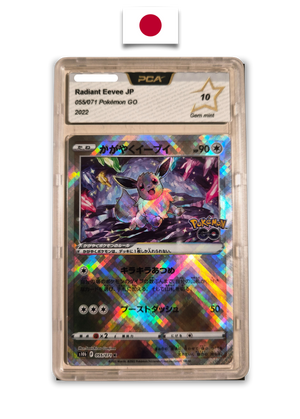 Carte Gradée Pokémon – Évoli Radieux 055/071 – PCA 10 – Japonais - Quest Corner