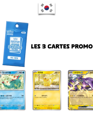 Display Pokémon – Heat Wave Arena + Promo Booster – SV9A – Coréen - Quest Corner