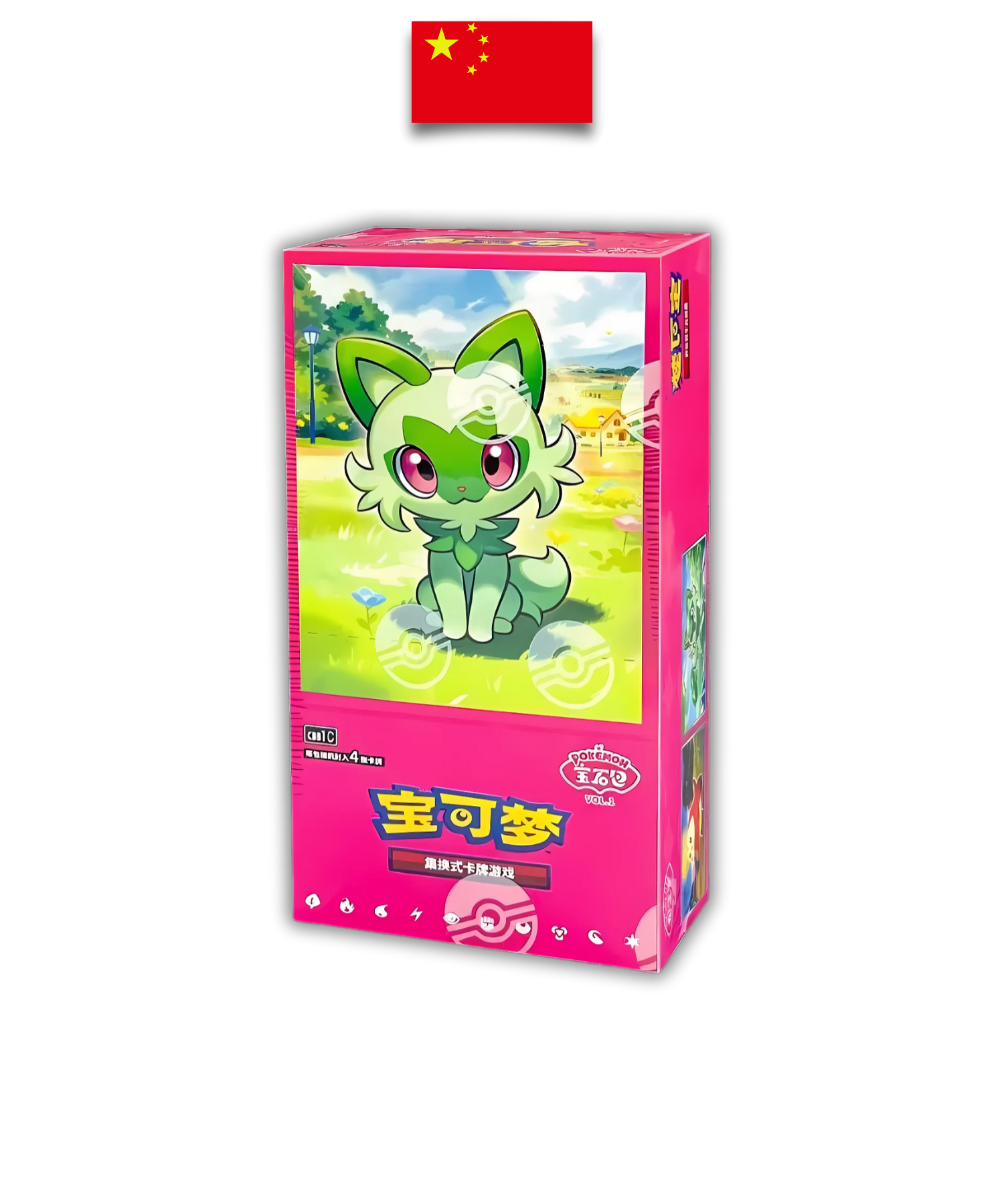Display Pokémon - Gem Pack Vol.1 – Chinois Simplifié