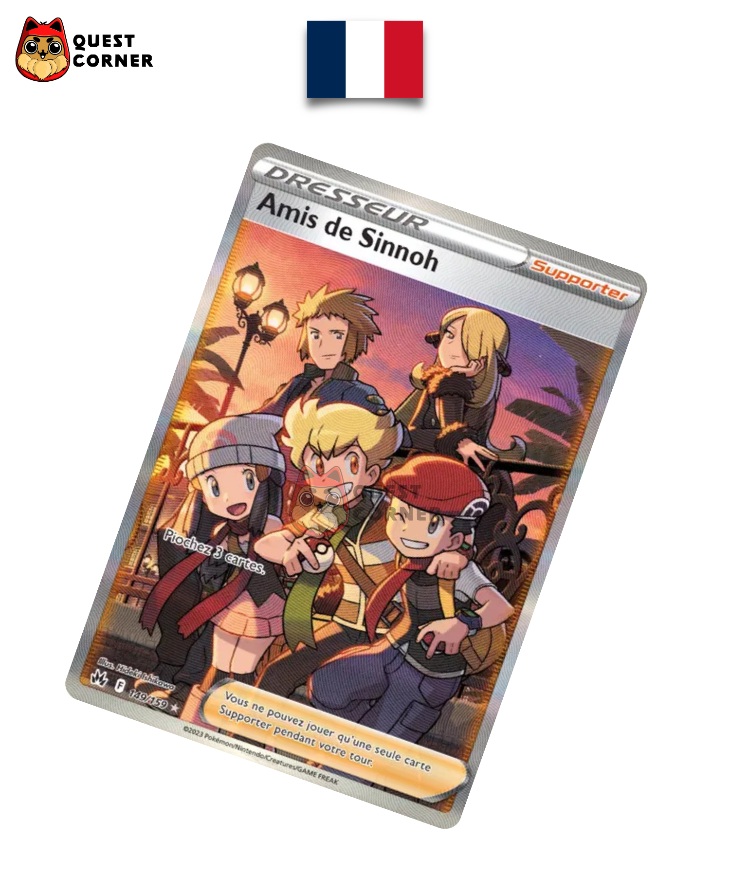 Amis de Sinnoh 149/159 – Français – NM - Quest Corner