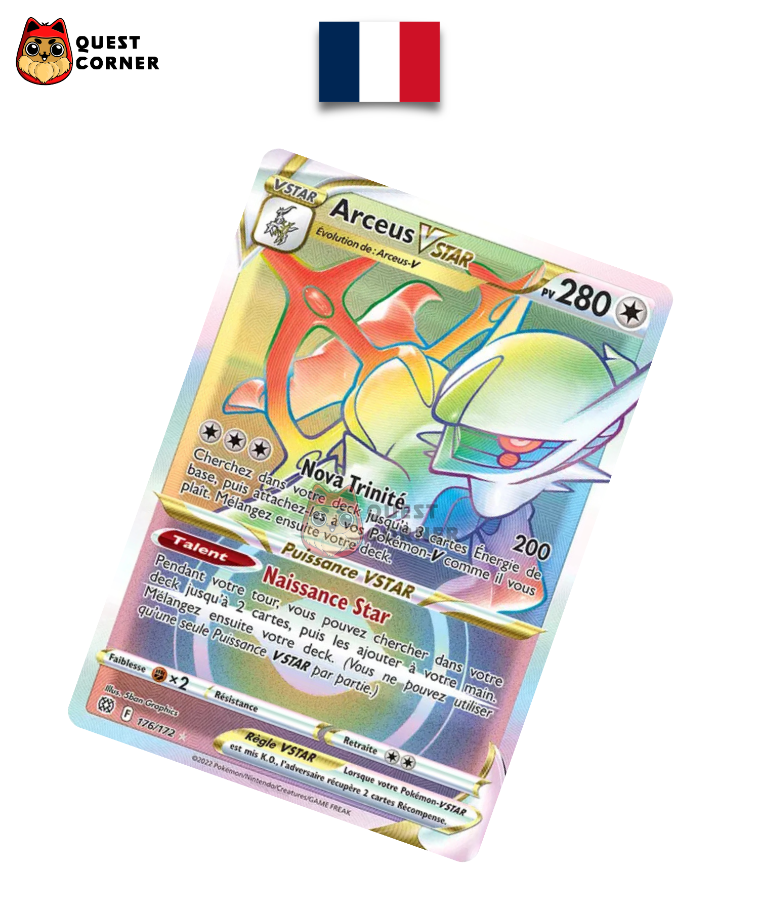 Arceus VSTAR 176/172 –  Français – NM - Quest Corner