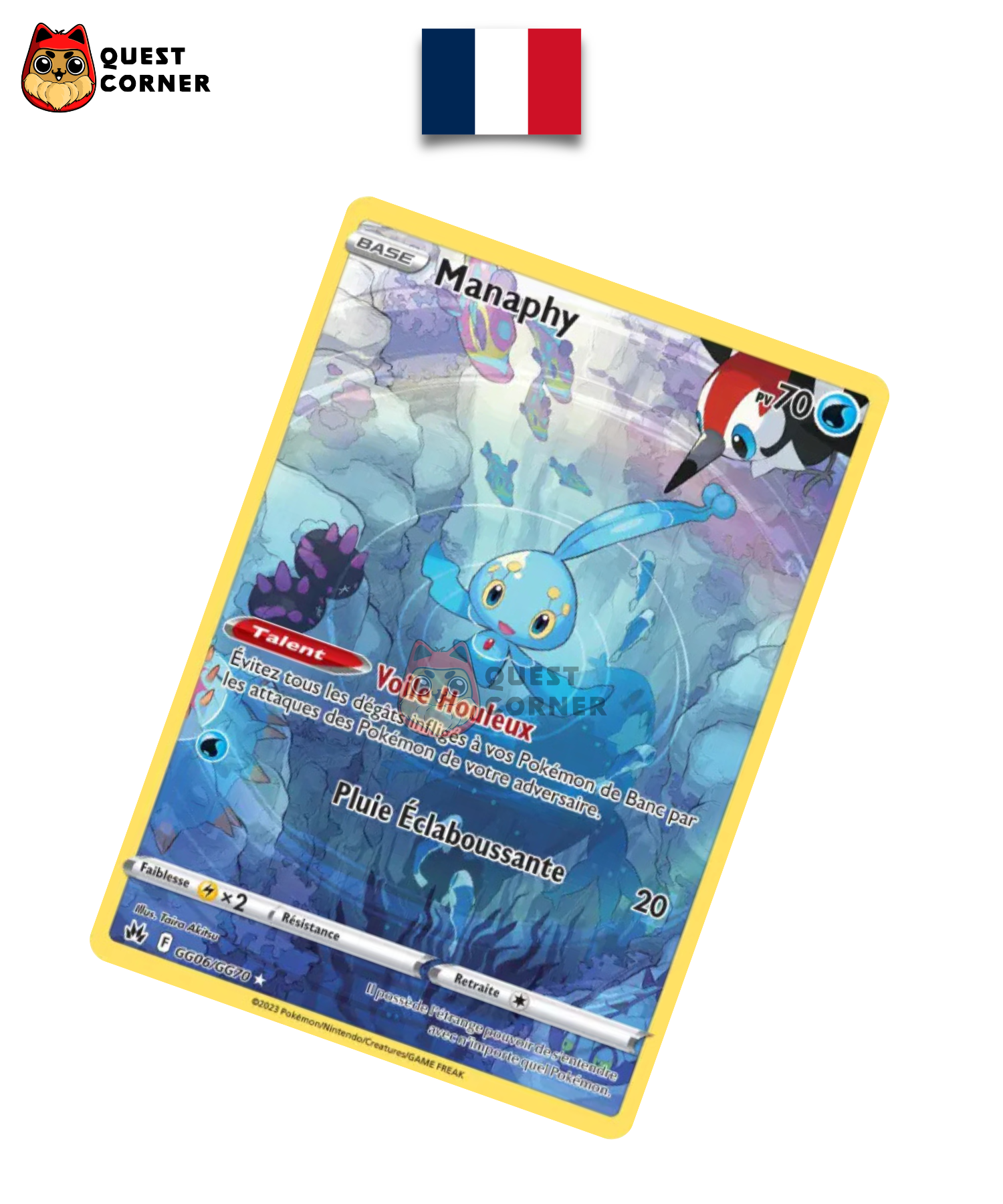 Manaphy GG06/GG70 – Français – NM - Quest Corner