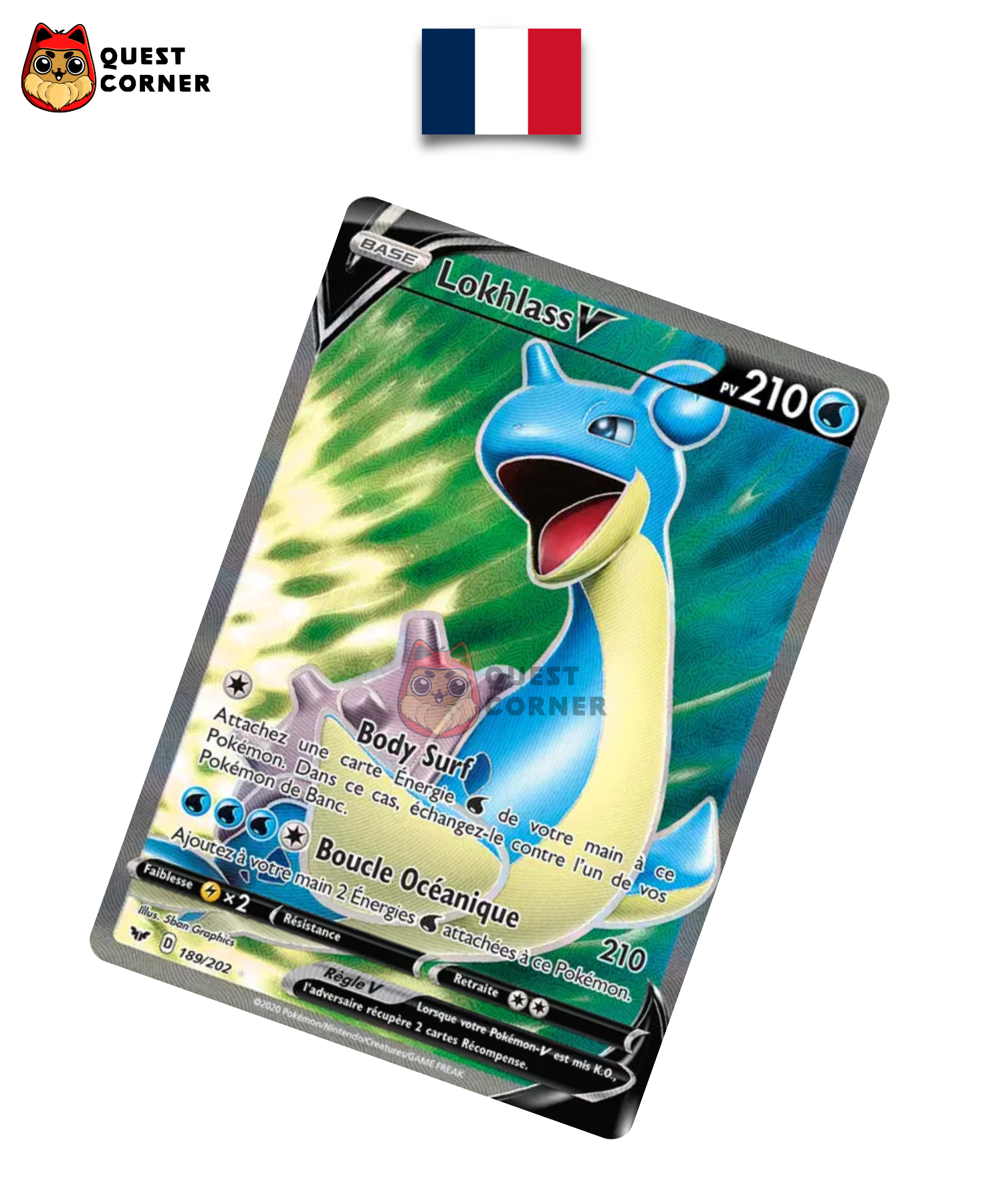 Lokhlass-V 189/202 – SSH – Français – NM - Quest Corner