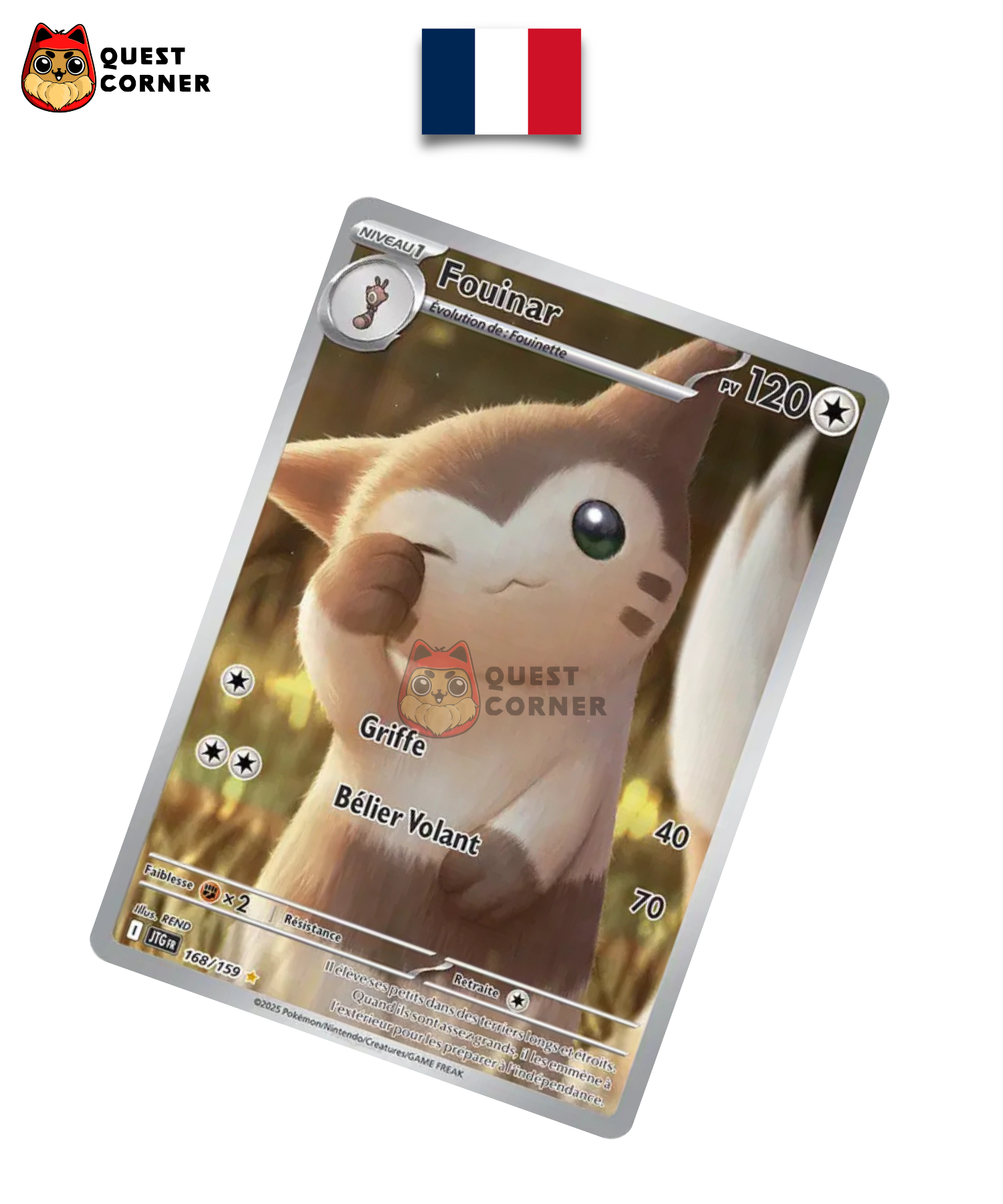 Fouinar 168/159 – JTG – Français – NM - Quest Corner