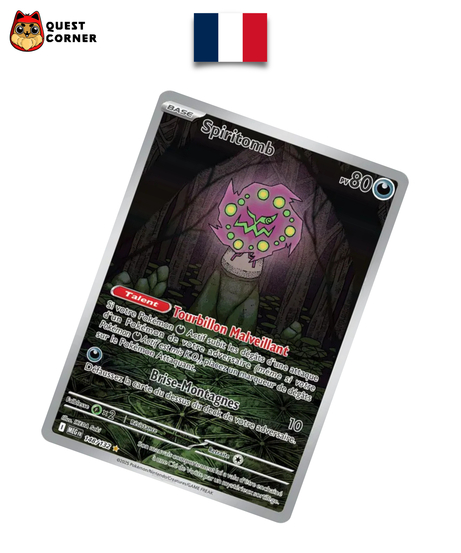 Spiritomb 148/132 Méga-Évolution – Français – NM - Quest Corner