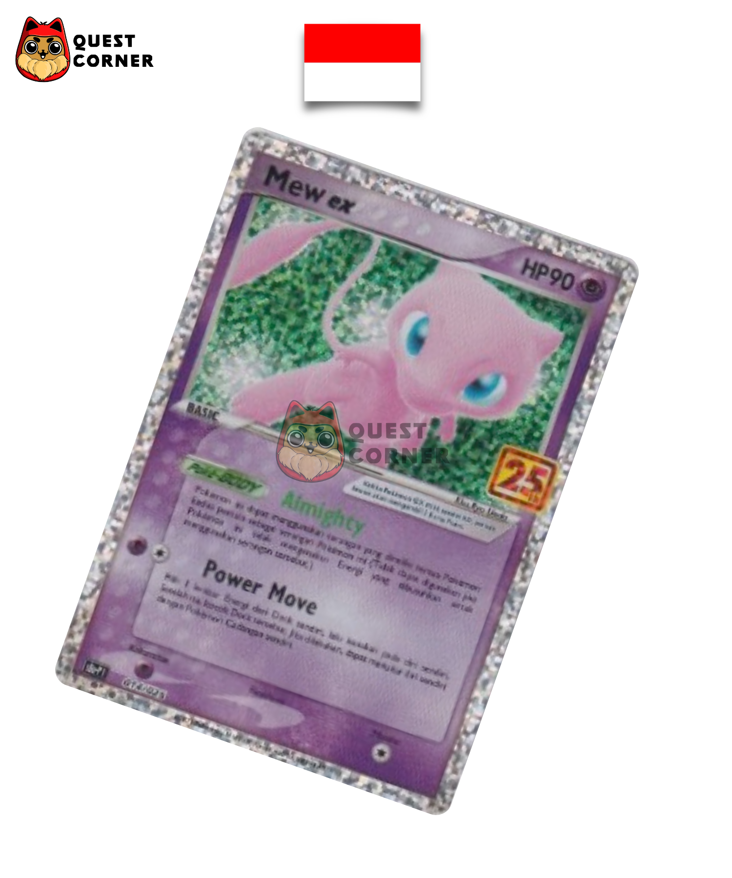 Mew ex 014/025 25th Anniversary Collection Promo – Indonésien – NM - Quest Corner