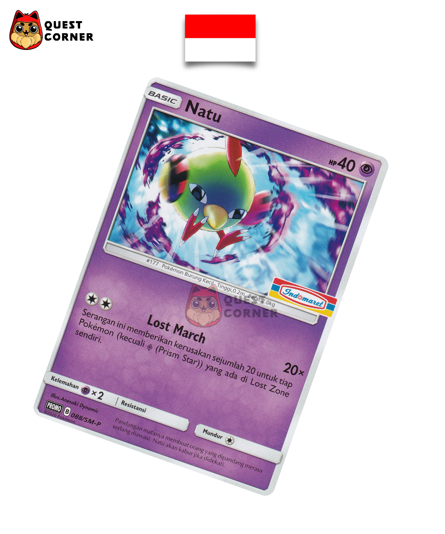 Natu 088/SM-P Indomaret Promo – Indonésien – NM - Quest Corner