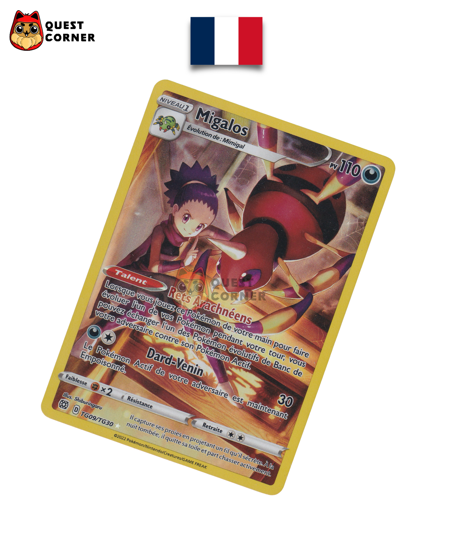 Migalos TG09/TG30 – SWSH9 – Français – EX - Quest Corner
