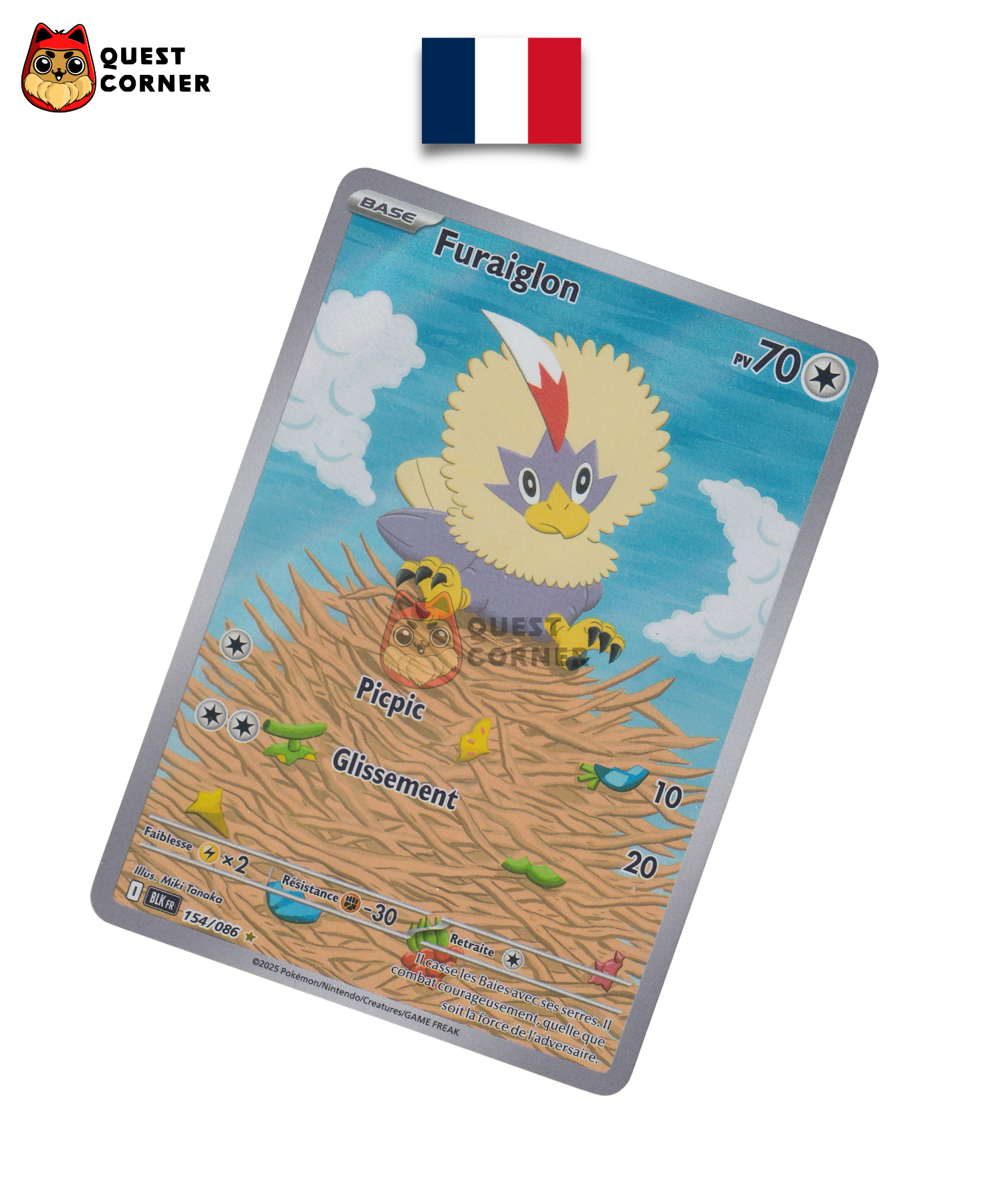 Furaiglon 154/086 – BLK – Français – NM - Quest Corner