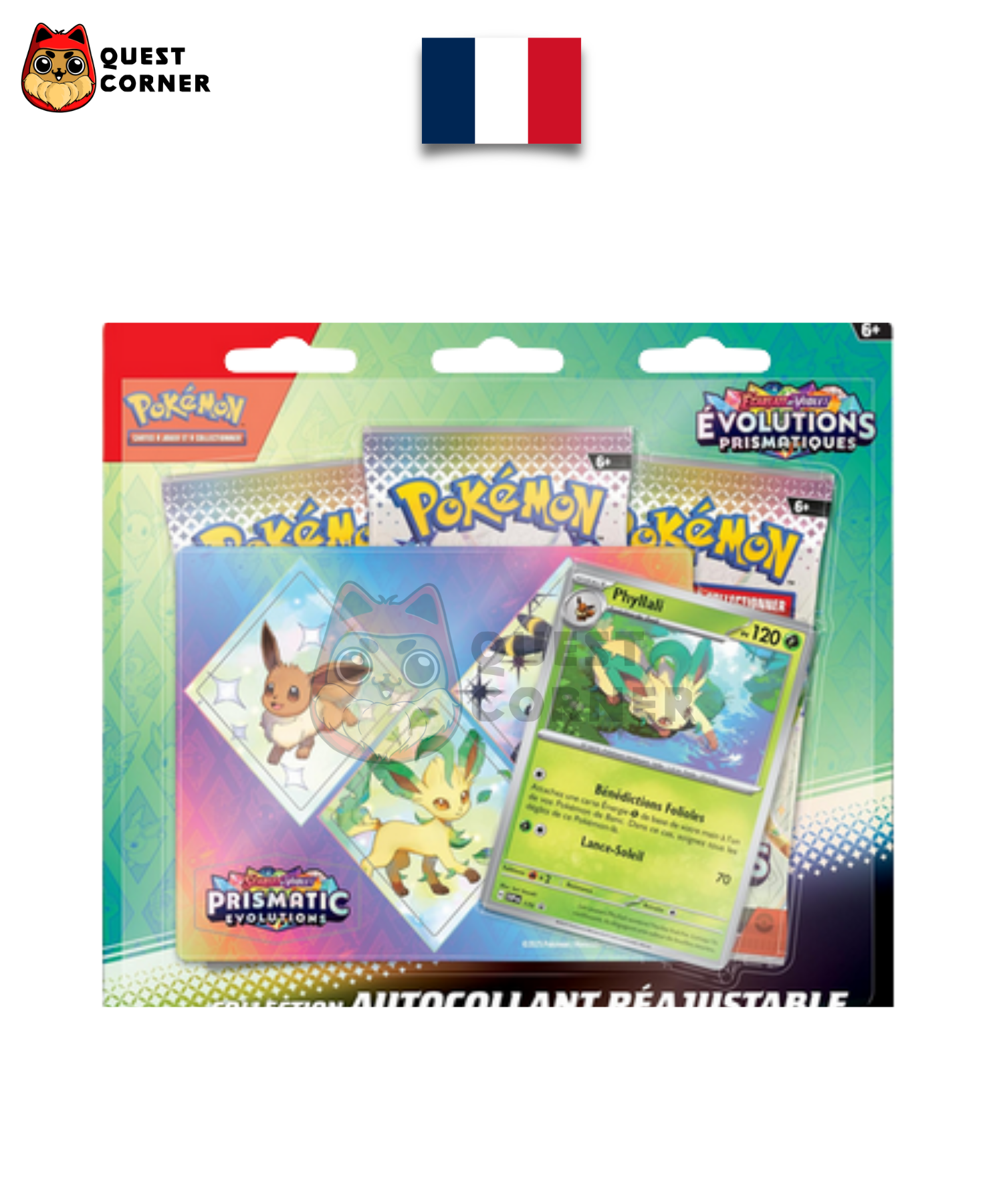 Tripack Collection Autocollant Phyllali – EV8.5 – Français – Scellé - Quest Corner